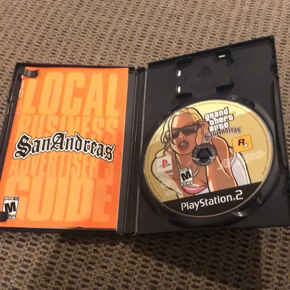 PS2 Grand Theft Auto San Andreas greatest hits - Picture 2 of 3
